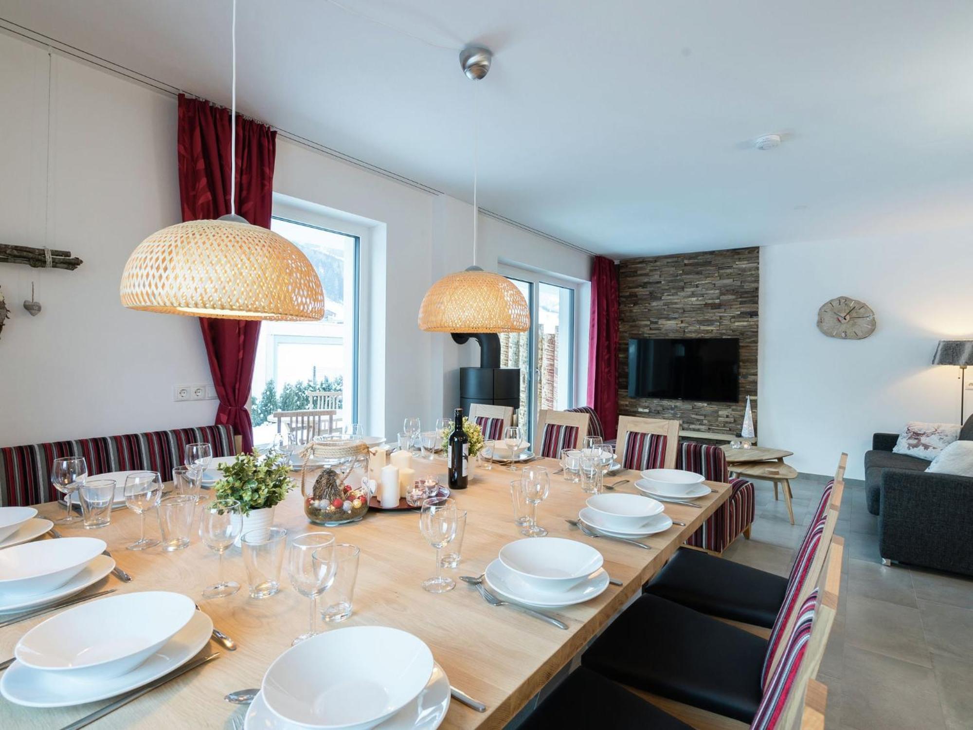 Modern Holiday Home In Leogang With Private Sauna Экстерьер фото